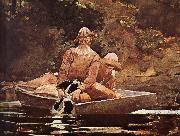 Winslow Homer After hunting oil painting reproduction
